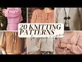 20 knitting patterns for spring  summer  knit inspo