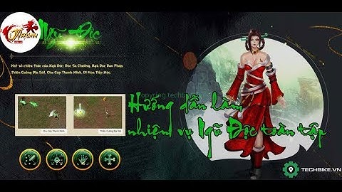 Hướng Dẫn Toàn Tập " Nhiệm Vụ Môn Phái " " NGŨ ĐỘC " Từ Lever 10 Đến 60 Tại Game JX1 EFun . Bản Full