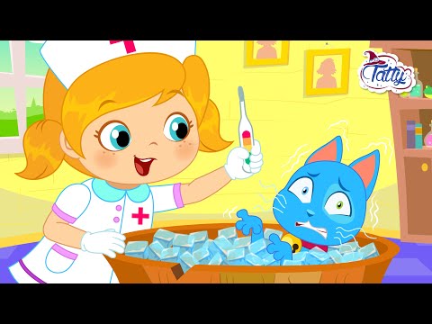 Котик Місіфу захворів🥶 Лікарня для дітей💉 Улюблений дитячий мультик