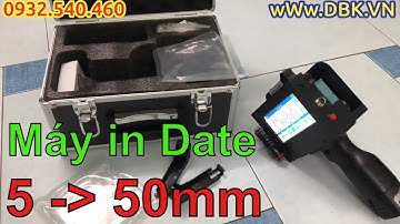 Máy in date cầm tay 50mm DBK XM-2 ( in trên mọi vật liệu )