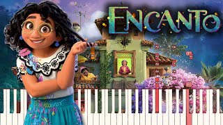 The Family Madrigal - Encanto | Piano Tutorial (Synthesia)