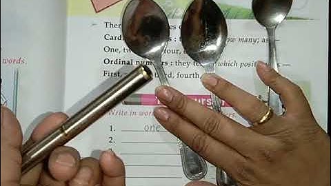 Class 2 English Grammar & Composition Chapter 5 Numbers Chapter Explanation Back Exercise Page 27-28