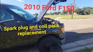 DIY Spark plug and coil pack replacement. 2010 Ford F-150