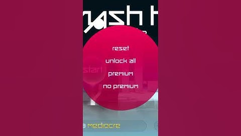 Pressing the hidden top button debug menu will game crash in Smash Hit Ultimate