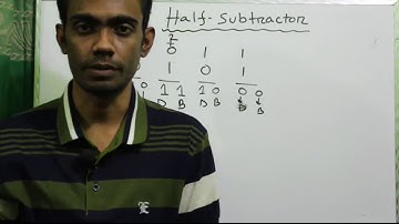 Half Subtractor (Bengali )