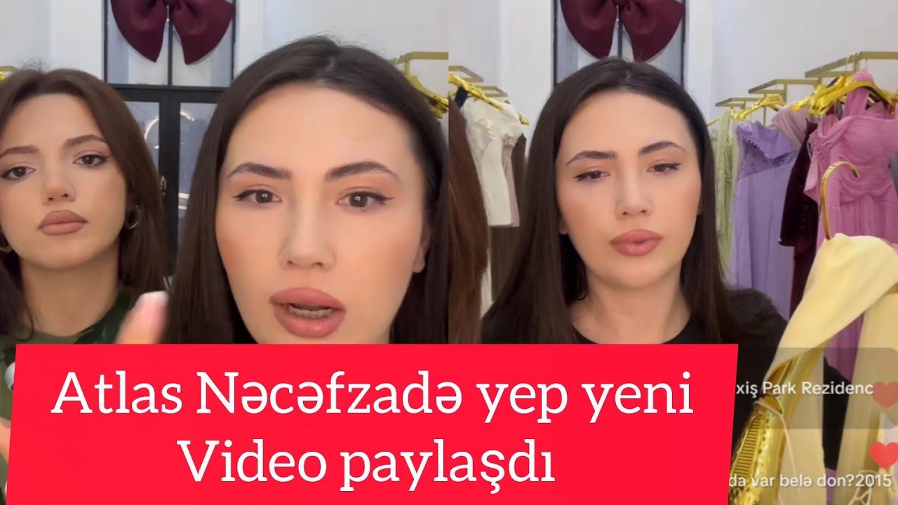 Atlas Nəcəfzadə yep yeni görüntüleri paylaşdı 
