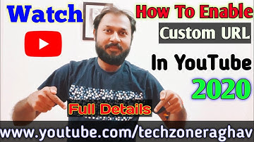 How To Enable Custom URL For YouTube Channel | With Details Must Watch