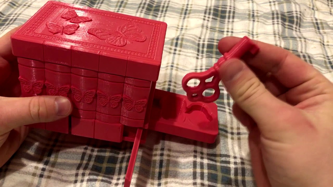 My 3D printed box - YouTube