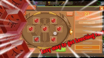 How to get Leeching 3 Runes Fast!😱(Best Trick!!) [Blockman Go Blocky Modes]