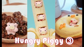 Hungry hungry pig 3  | Stop Motion Animation | Cute Piggy Eating Tiktok
