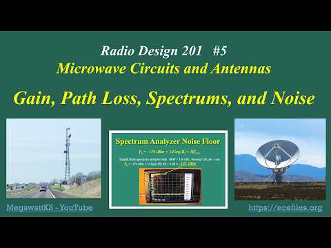 Gain, Path Loss, Spectrums, and Noise in Microwave Circuits and Antennas - Radio Design 201 #5