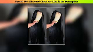 Slide Bling Hair Transparent 13x6 Lace Frontal Wig 13x4 Lace Front Wig Straight 4x4 Lace Closure Hu