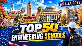 50 BEST ENGINEERING UNIVERSITIES IN USA 2027 & Their World Rankings