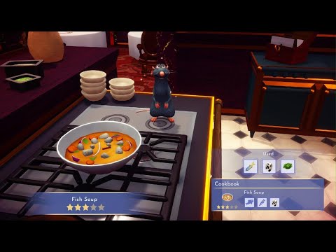 Disney Dreamlight Valley: How to make Fish Soup