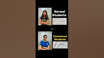 Only Commerce Students Will Relate 🤣📘 | Debit = Dr.