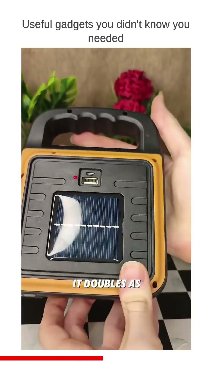 Product link in Bio Illuminate your surroundings wherever you go with this rechargeable camping
