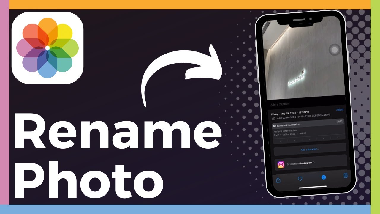 How To Rename Photo On IPhone Easy YouTube How To Rename Photo On IPhone Easy YouTube