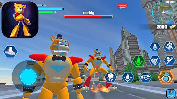 Bear Rope Hero - Gameplay Walkthrough Part 1 Boss Mode (Android, iOS)