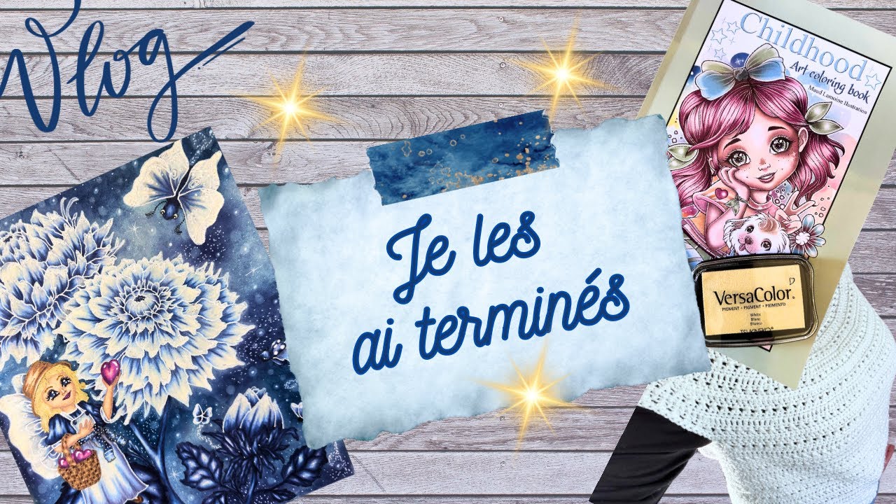 VLOG  ✨ Je termine 2 colos, 1 pull & nouveautés matériel