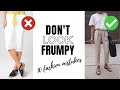 10 Frumpy Fashion Mistakes Making You Look Older (plus Nordgreen discount)