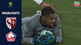 Fc Metz - Losc Lille 0 - 2 - Highlights - Fcm - Losc 2020-2021