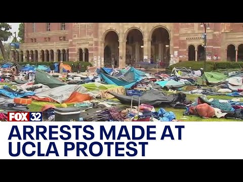 Police Tear Down Pro-Palestine Encampment On Ucla Campus