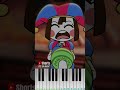 Jax & Loolilalu - Waka Waka | The Amazing Digital Circus @MWmeme - Piano Tutorial