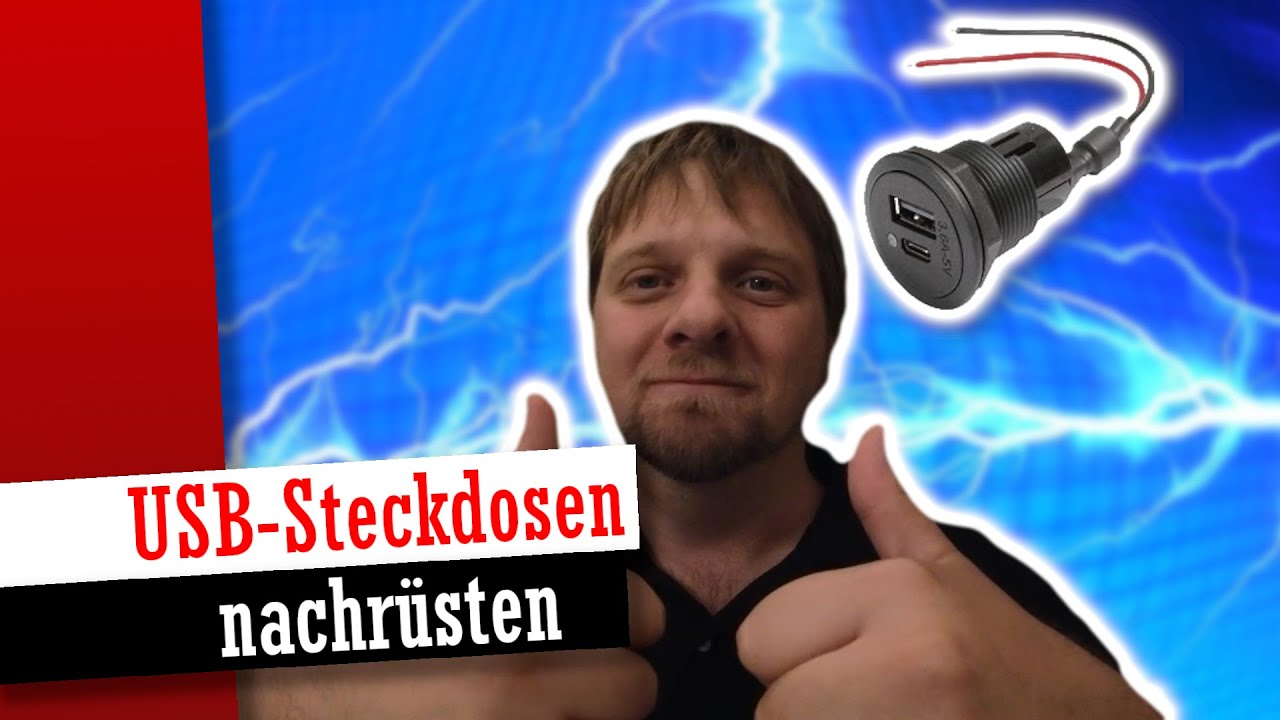 USB eingebaute Steckdosen Outdoor Caravan 12V Steckdose für 12V