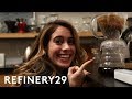 I Tried Making Latte Art For The First Time | Lucie For Hire | Refinery29