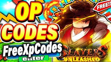 ALL 50 NEW *SECRET* UPDATE CODES in SLAYERS UNLEASHED CODES! (Slayers Unleashed Codes) ROBLOX 2023