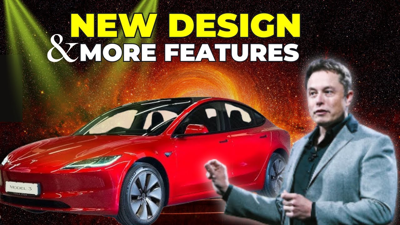 Tesla Model 3 Highland officially unveiled with new design and