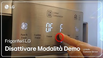 LG refrigerators | How to disable the Side by Side model demo mode