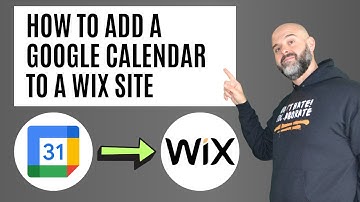 How to Add A Google Calendar to a Wix Website