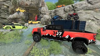 Finding secret room full of Race Cars in cave | Farming Simulator 22