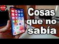 Cosas que no sabía del iPhone X