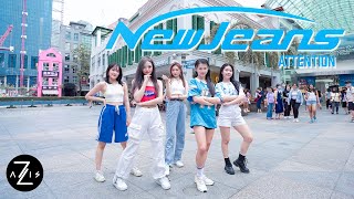 [KPOP IN PUBLIC / ONE TAKE] NewJeans (뉴진스) 'Attention' | DANCE COVER | Z-AXIS FROM SINGAPORE