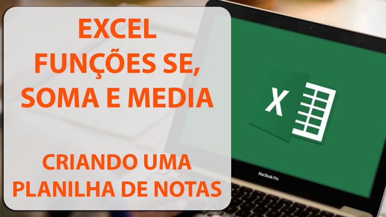 Função SE para Conceitos em Notas Escolares no Excel 05 