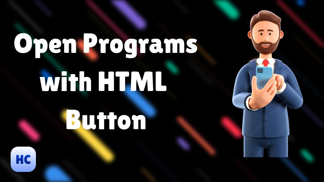 How to Open Programs with HTML Button | Easy Step-by-Step Tutorial ...