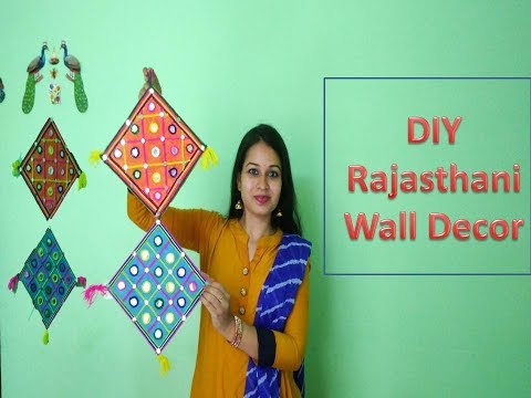 diy-||-rajasthani-wall-decor-||-room-decor-ideas-||