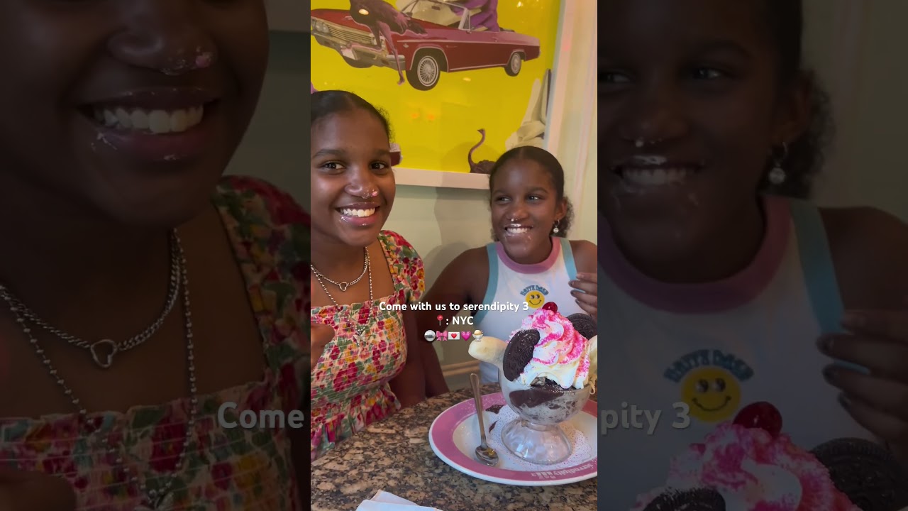 Come with us to Serendipity 3 in NYC 🍨 