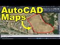 Maps in autocad