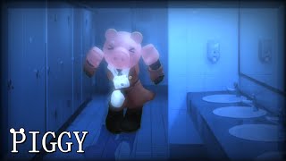 Caramelldansen.. in a restroom? - Roblox Piggy Animation