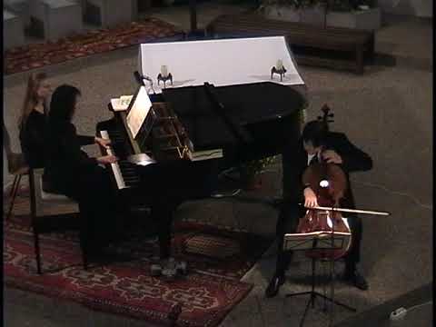 Martin Ostertag, Violoncello, und Sontraud Speidel, Klavier