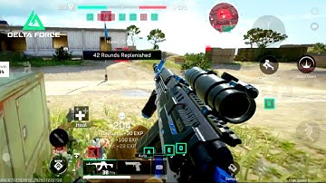 Delta Force Mobile ultra max graphics gameplay new update 