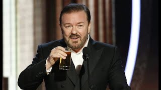 Ricky Gervais at the Golden Globes 2020 - All of his funniest bits