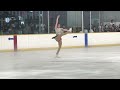 Sofia frank short program  philippines nationals figure skating championship 2022 1st place