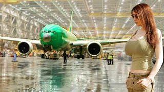 Men of Culture Inside Boeing Factory✈️ 787, 777, 747 Manufacturing Building Aircraft from Scratch