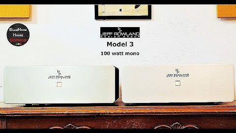 Jeff Rowland Model 3 MonoAmp
