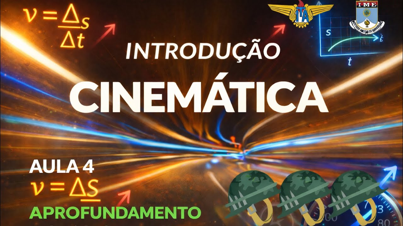 INTRODUÇÃO À CINEMÁTICA-Gráficos , velocidade relativa em R1,2,3!!!🔥(aula 04#APROFUNDAMENTO)