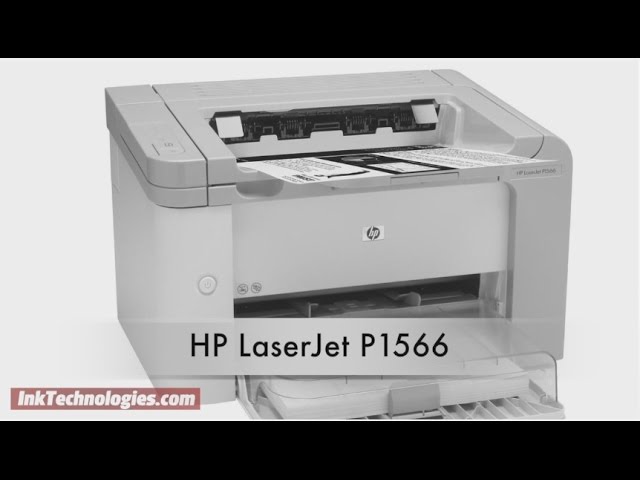 absolutte Ydeevne lejesoldat HP LaserJet P1566 Instructional Video - YouTube